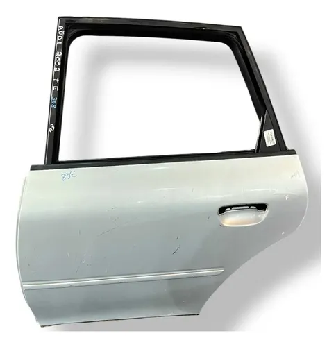 Porta Traseira Esquerda Audi A3 2002 2003 2004 2005 Detalhe Traseira Esquerdo Prateado