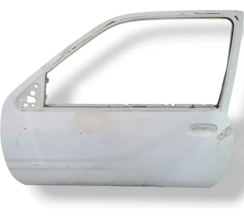Porta Dianteira Esquerda Com Detalhes Ford Courier 2005 2p Dianteira Esquerdo Branco
