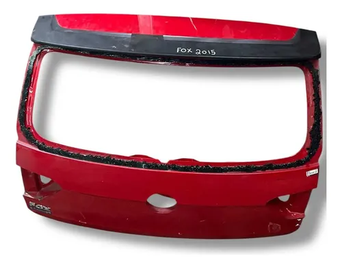 Tampa Traseira Volkswagen Fox 2013 2014 2015 A 2016 Vermelho
