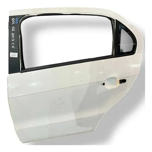 Porta Traseira Esquerda Volkswagen Gol G6 2013 2014 A 2019 Traseira Esquerdo Branco
