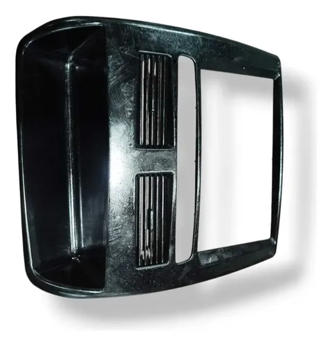 Moldura Painel Multimidia Fiat Linea 2010 2011 2012 2013 Prateado