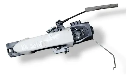 Maçaneta Externa Dianteira Esquerda Ford Ka 2017 2018 2019 Branco Dianteira
