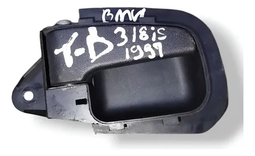 Maçaneta Interna Traseira Direita Bmw  318i S 97 51221960830 Preto Traseira