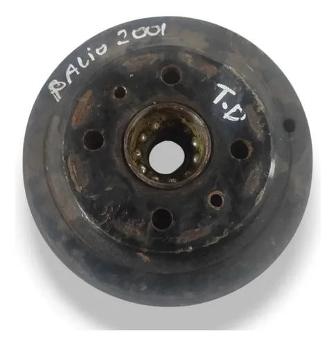 Cubo Roda Traseira Esquerda Fiat  Palio 1.0  2000/2001/2002