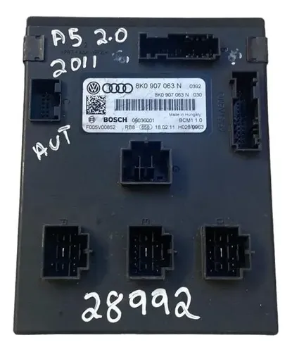 Módulo Bsm Audi A5 2.0 Automatico 2011 8k0 907 063 N 