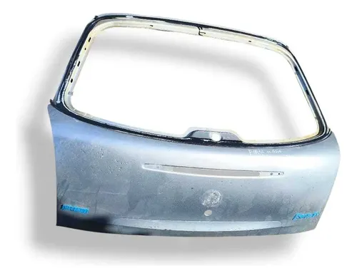 Tampa Traseira Porta Malas Fiat Brava 2000 A 2003 Detalhe Prateado