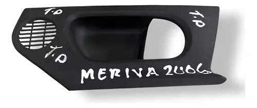 Moldura Maçaneta Interna Tras Direita Meriva 2006 93397266 Cinza Traseira