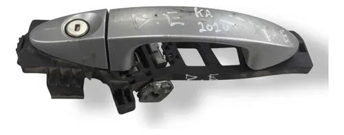 Maçaneta Externa Dianteira Esquerda Ford Ka 2020 Ja6ba224a37 Prateado Dianteira