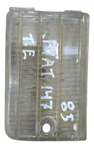 Lente Lanterna Traseira Esquerda Fiat 147 1984/1985/1986 Bege