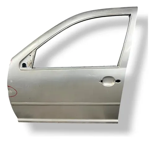 Porta Dianteira Esquerda Volkswagen Golf 2001 2002 Detalhe Dianteira Esquerdo Prateado