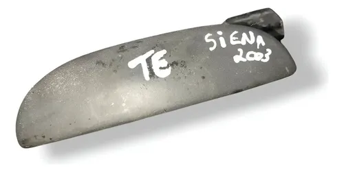 Maçaneta Externa Traseira Esquerda Fiat Siena 2001 A 2003 Cinza-escuro Traseira