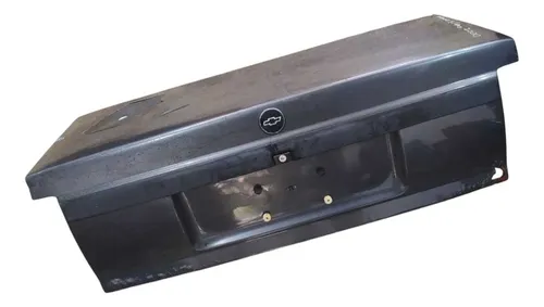Tampa Traseira Porta Malas Chevrolet Ômega 1999 2000 Detalhe Cinza-escuro