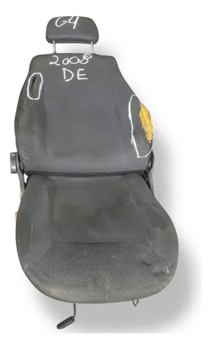 Banco Dianteiro Esquerdo Volkswagen Gol 2008 A 2010 Detalhes Preto