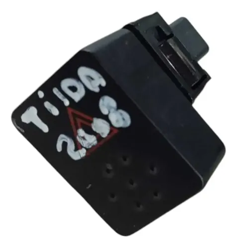 Botão Pisca Alerta Nissan Tiida 1.8s 2008 /2009/2010/2011 Preto