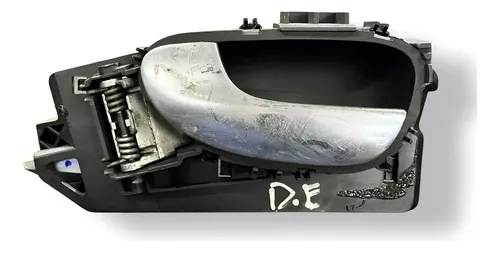 Maçaneta Interna Diant Esquerda Peugeot 307 2008 9643604577 Prateado Dianteira