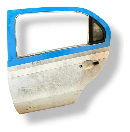 Porta Traseira Esquerda Voyage G6 2014/2016 Original Detalhe Traseira Esquerdo Branco