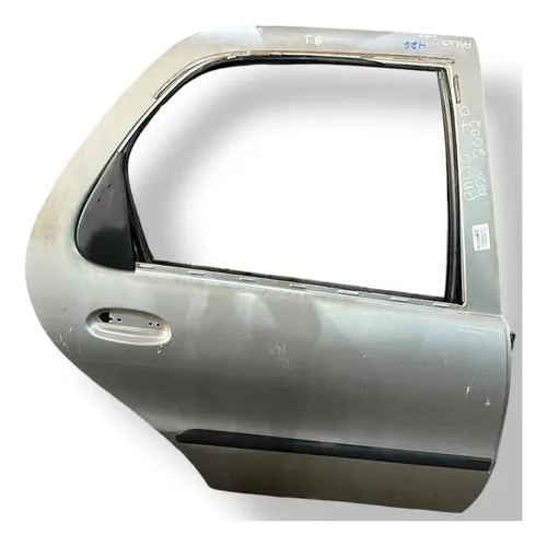 Porta Traseira Direita Fiat Palio Adventure 2002 2003 2004 Traseira Direito Prateado