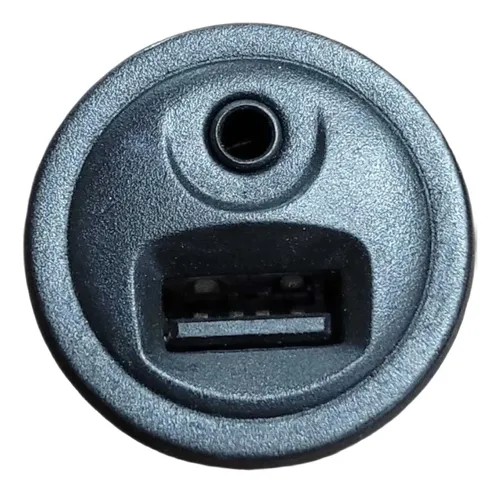 Conector Entrada Usb Peugeot 208 2016 2017 A 2019 9800714177 Preto