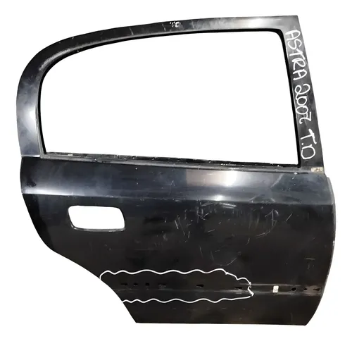 Porta Traseria Direita Chevrolet Astra Sedan 2008  Detalhe Traseira Direito Preto