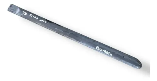 Friso Porta Lateral Traseiro Direito Fiat Siena 2005 2006 Prateado