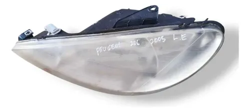 Farol Esquerdo Peugeot 206 2001 2002 2003 A 2006 085501120l Esquerdo/motorista