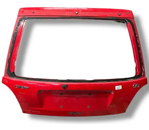 Tampa Traseira Porta Malas Chery Qq 2007 2008 2009 2010 2011 Vermelho