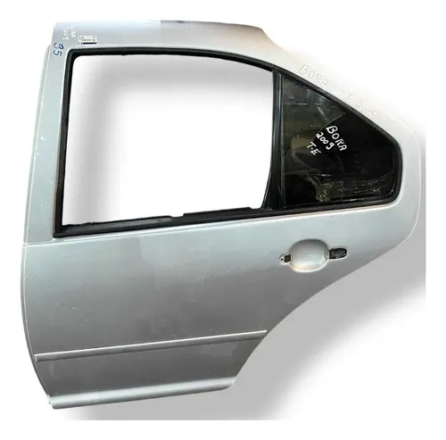 Porta Traseira Esquerda Volkswagen Bora 2007 2008 A 2011 Traseira Esquerdo Prateado