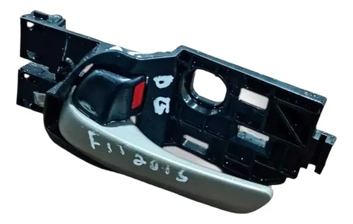 Maçaneta Interna Dianteira Esquerda Honda Fit 2015 2016 2017 Prateado Dianteira