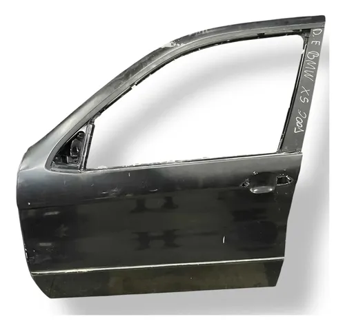 Porta Dianteira Esquerda Bmw X5 2001 2002 2003 2004 Dianteira Esquerdo Preto