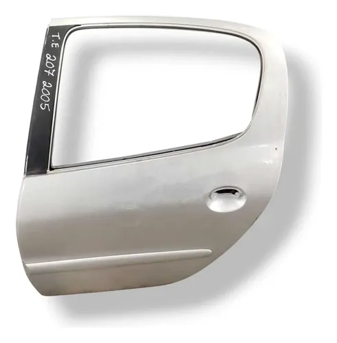 Porta Traseira Esquerda Peugeot 207 - 2005 2006 2007 A 2011 Traseira Esquerdo Branco
