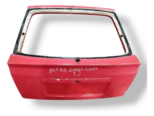 Tampa Traseira Porta Malas Chevrolet Astra Hatch 2000 2001 Vermelho