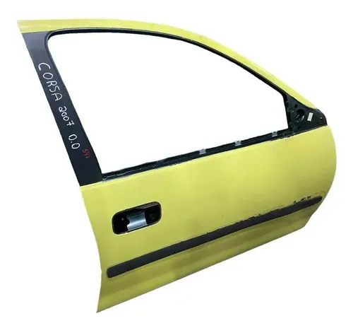 Porta Dianteira Direita Chevrolet Corsa 2007 2008 2009 2010 Dianteira Direita Amarelo