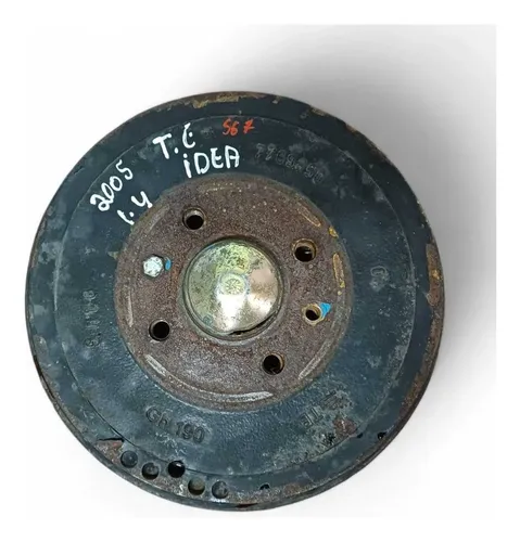 Cubo De Roda Traseira Esquerda Fiat  Idea 1.4 2005 A 2010