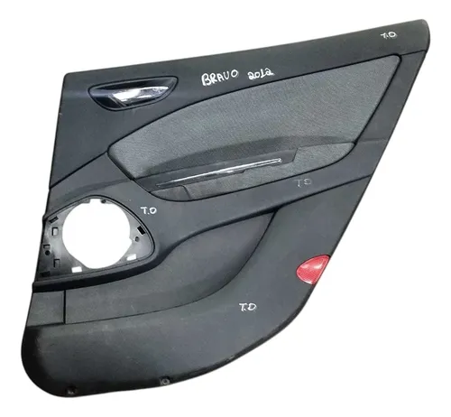 Forro Porta Traseira Direita Fiat Bravo 2012 2013 1479340 Preto