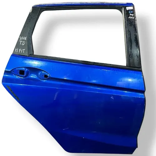 Porta Traseira Direita Honda Fit 2015 2016 2017 2018 A 2021 Traseira Direito Azul