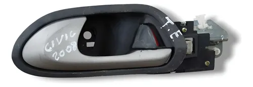 Maçaneta Interna Traseira Esquerda Honda Civic 2008 2009  Preto Traseira