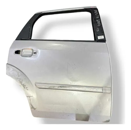 Porta Traseira Direita Ford Fiesta 2004 2005 2006 Detalhe Traseira Direita Branco