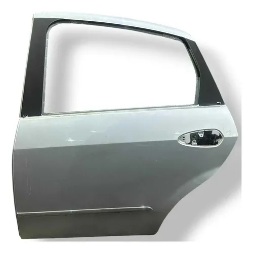 Porta Traseira Esquerda Fiat Linea 2009 2010 2011 2012 2013 Traseira Esquerda Prateado