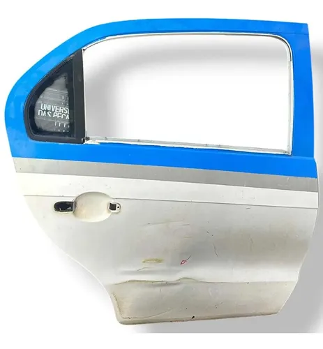 Porta Traseira Direita Voyage 2012 2013 2014 2015 Detalhe Traseira Direito Branco