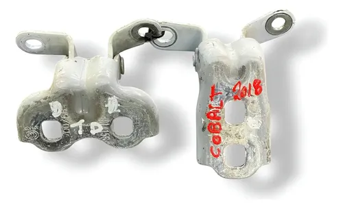 Par Dobradiças Porta Traseira Direita Chevrolet Cobalt 2015