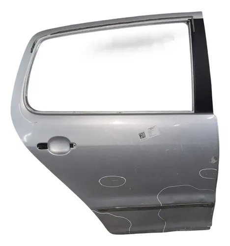 Porta Traseira Direita Volkswagen Fox 2011 2012 Detalhe Traseira Direito Prateado