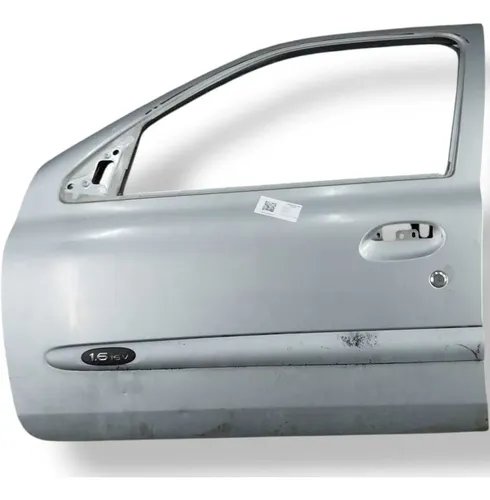Porta Dianteira Esquerda Renault Clio 2005 2006 2007 2008 09 Dianteira Esquerda Prateado