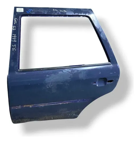 Porta Traseira Esquerda Volkswagen Gol G2 1997 1998 Traseira Esquerdo Azul-turquesa