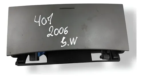 Acabamento Porta Treco Peugeot 407 Sw 2006 2007 9644562177 Preto