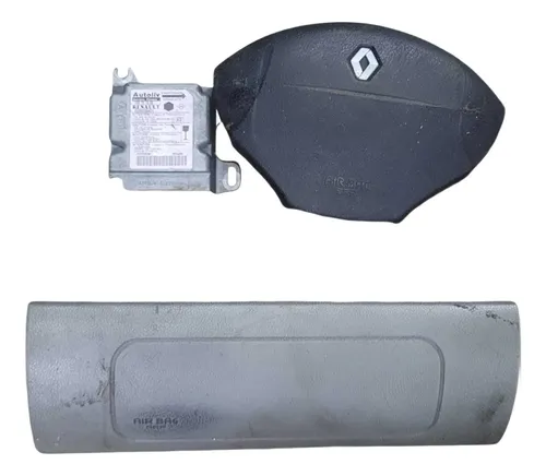 Kit Air Bag  Renault Kangoo 2008 2009 2010 2011 2012 Preto