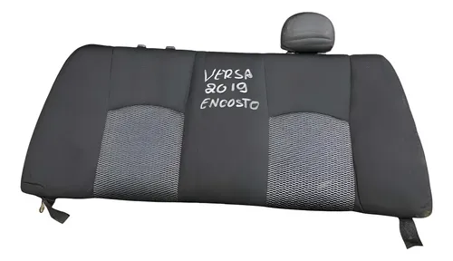 Encosto Banco Traseiro Nissan Versa 1.6 S 2019/2020/2021 Cinza