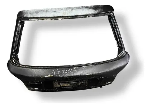 Tampa Traseira Porta Malas Audi A3 - 1997 1998 1999 2000 Preto