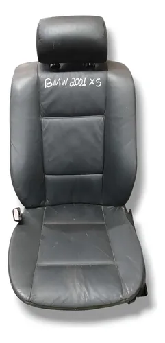 Banco Dianteiro Esquerdo Bmw X5 2001 2002 2003 2004 Preto