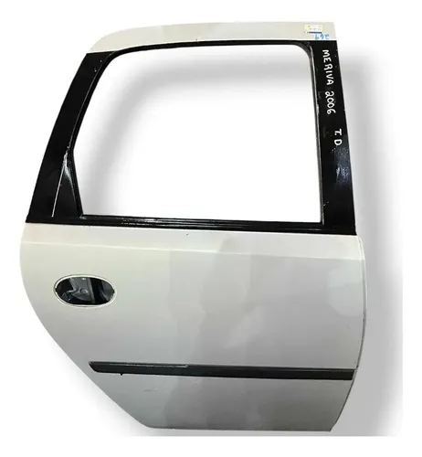 Porta Traseira Direita Chevrolet Meriva 2002 2003 A 2012 Traseira Direito Branco