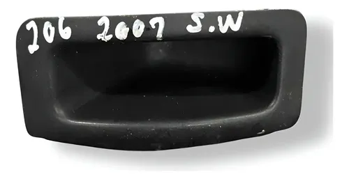 Acabamento Porta Treco Peugeot 206 Sw 2007 2008 96292683 Preto